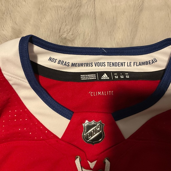 NWT Drouin Montreal Canadiens Authentic NHL Hockey Jersey | Size 52 (Large) - Picture 5 of 8